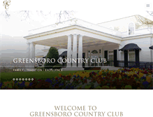 Tablet Screenshot of greensborocc.org